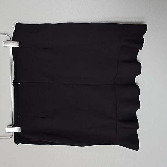 Kyrra Romantic Whimsigoth NWT black ruffle front stretch skirt juniors large - Picture 4 of 6